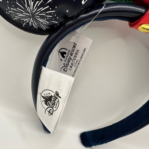 Disney Shanghai 3 Caballeros Ear Headband Detachable Bow NWT minor imperfections - Picture 5 of 6